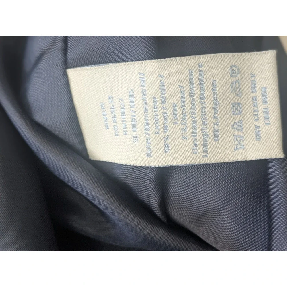 Boden Wide Leg Navy Trousers‎ Pants Sz 14 Classic Career Preppy Academia Capsule